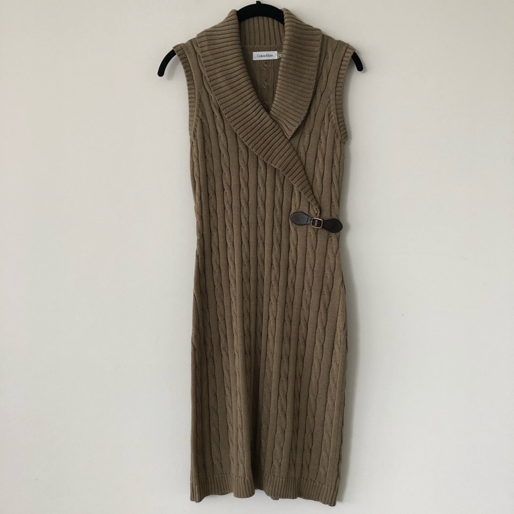 Calvin Klein Cableknit Dress